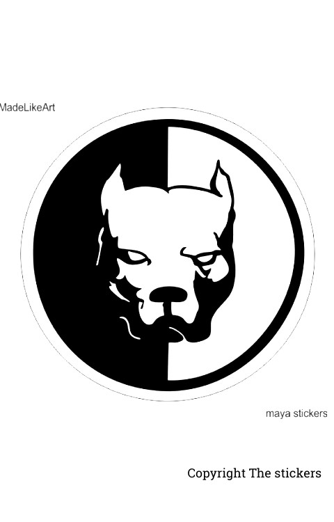 Bull dog logo stickers,stickers,the stickers,tattoo ,mahakal stickers,bike stickers,mahakal bike stickers,mobile stickers